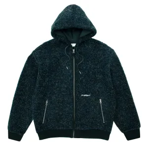 Sherpa Fleece Jacket (Blue)