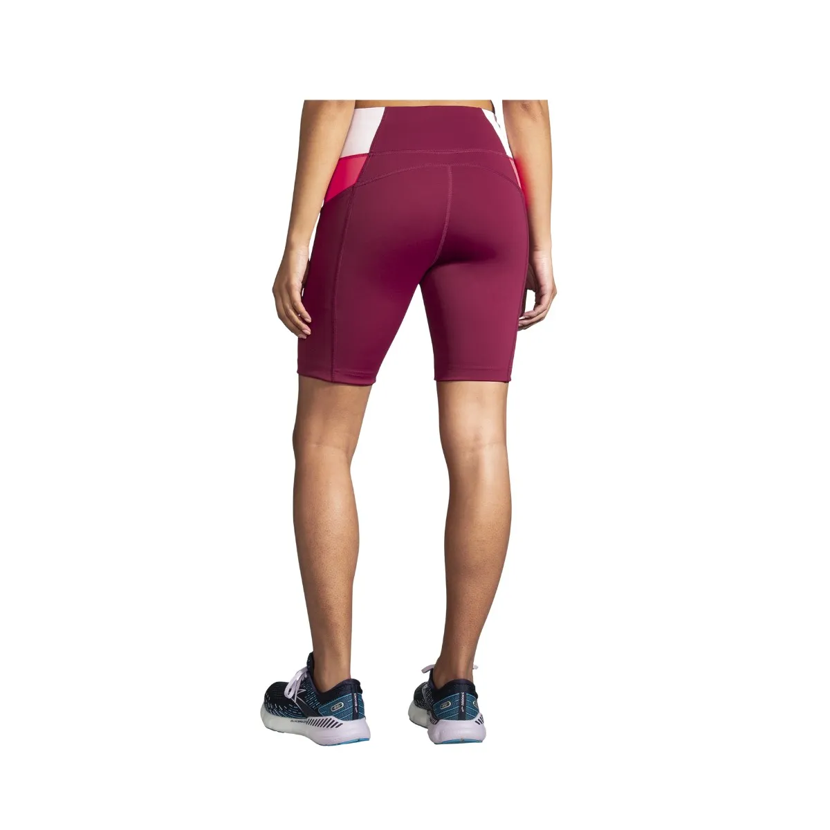 Short Tights Brooks Method 8in Dark Pink Women's