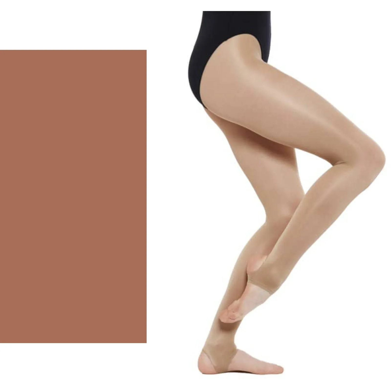 'SILKY' BRAND SHIMMER DANCE TIGHTS WITH STIRRUP