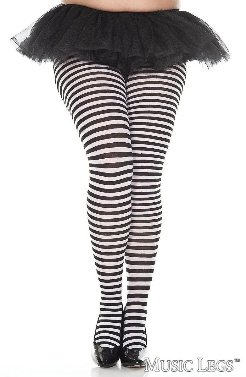 Striped Pantyhose