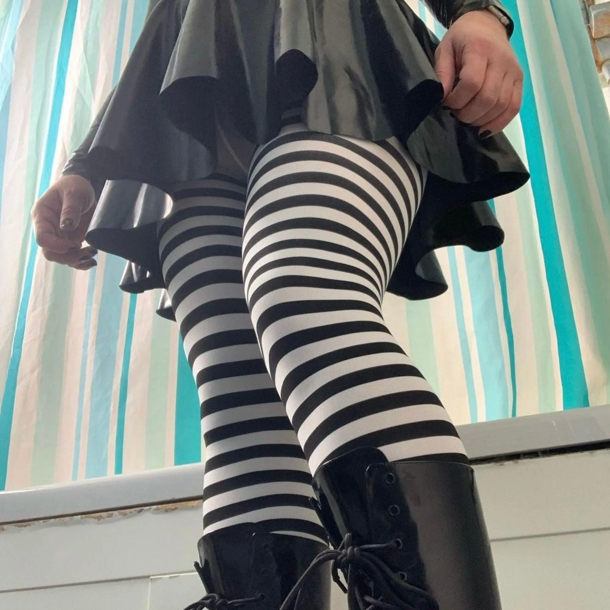 Striped Tights - Witch