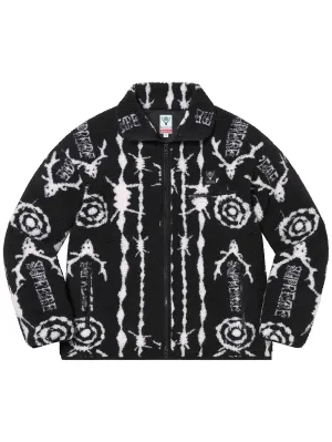 Supreme SOUTH2 WEST8 Fleece Jacket Black [SS21]