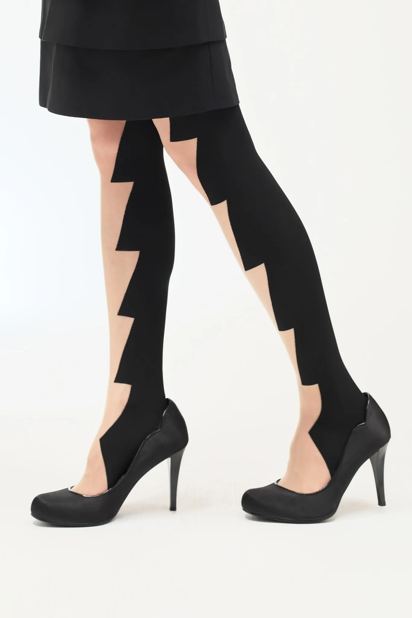 TATTOO TIGHTS / Hem by color