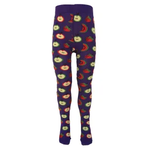 Tights- purple fruit