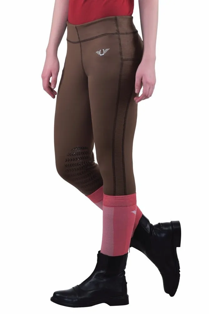 TuffRider Ladies Ventilated Schooling Tights