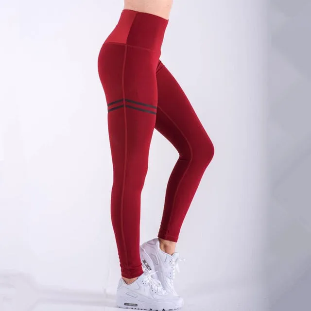 Women Red Cotton Tights