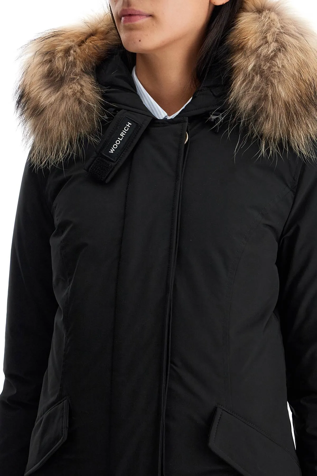 WOOLRICH luxury arctic parka with fur