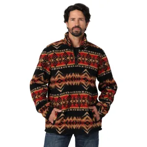 Wrangler | 1/4 Zip Cappuccino Sherpa Pullover